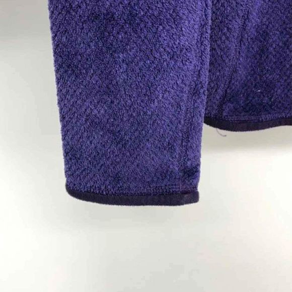 Patagonia Dark Purple Synchilla Snap T Fleece Sweater Pullover Size L - Picture 6 of 6